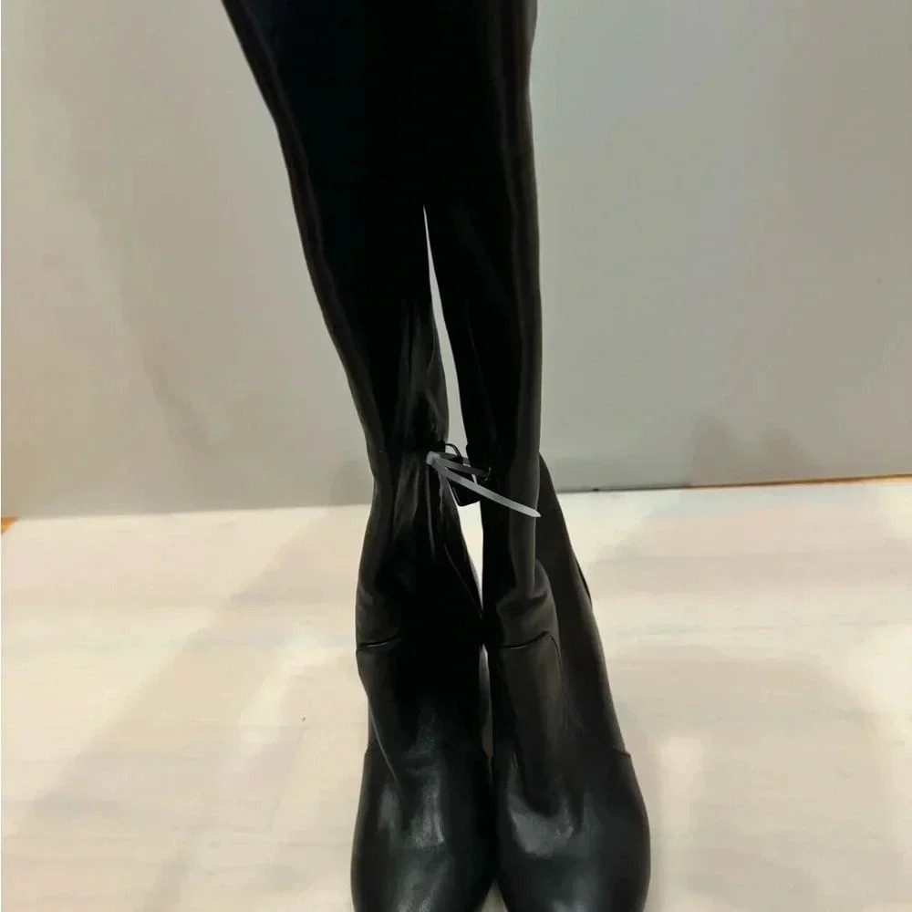 Stuart Weitzman Flareblock 85 Slouch Boot Size 6.… - image 2